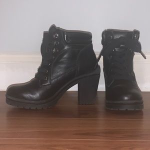 Combat Boot Wedges